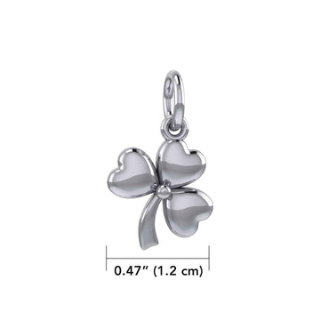 Shamrock Silver Charm TC515 - Jewelry